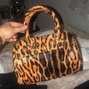 Missguided Tiger Stripe Handbag/Grab Bag